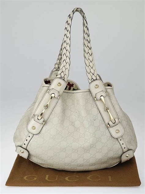 gucci pelham white leather|Handbags for Women .